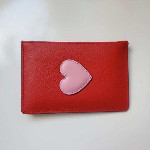 RADLEY LONDON Handbags - Radley London My Love Red Zippered Card Case Wallet